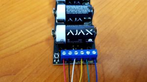 Ajax Transmitter wiring
