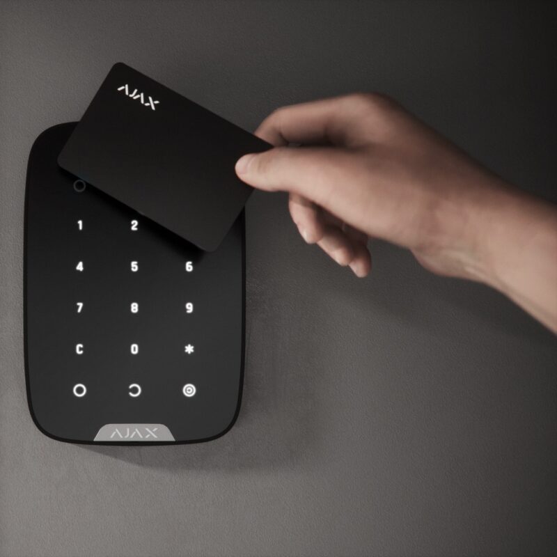 Ajax Pass card black lifestyle