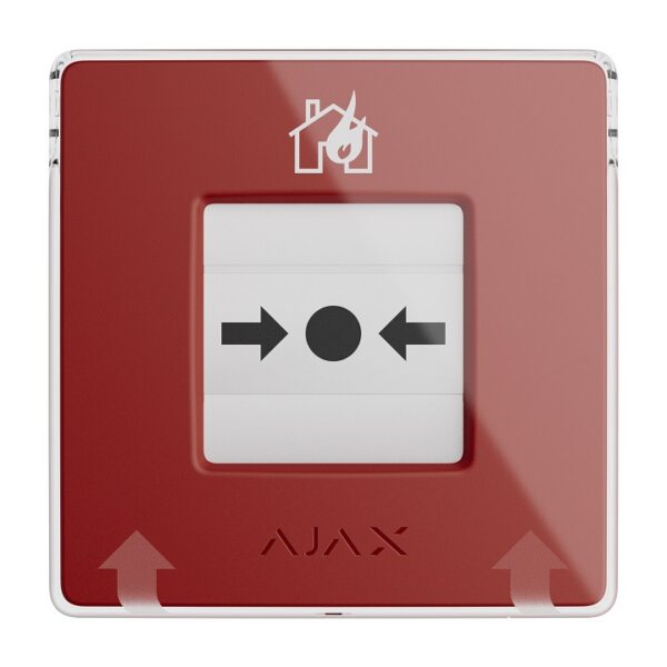 Ajax ManualCallPoint (Red) Ajax ManualCallPoint (Red) Jeweller - front