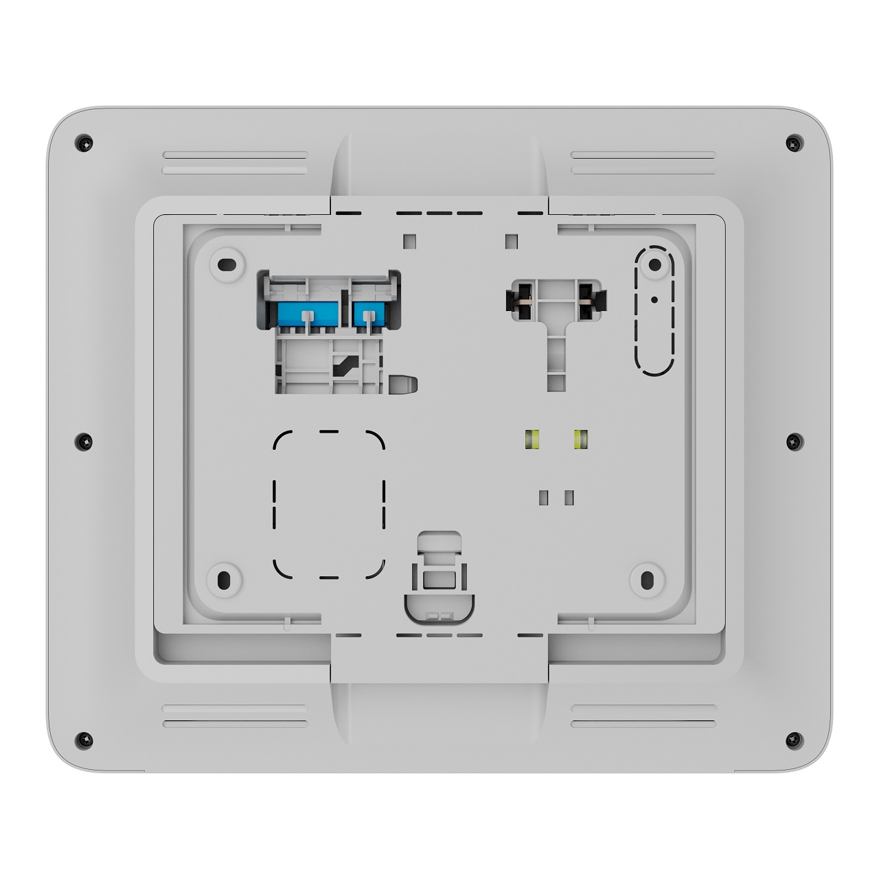 Ajax EN54 Fire Hub Jeweller-white-back